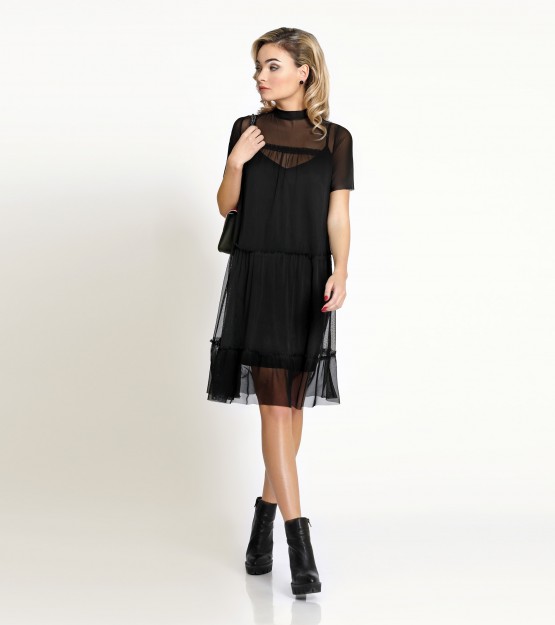 Комплект женский (платье, туника) 170490